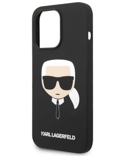 Калъф Karl Lagerfeld - MS Karl Head, iPhone 14 Pro Max, черен - 4